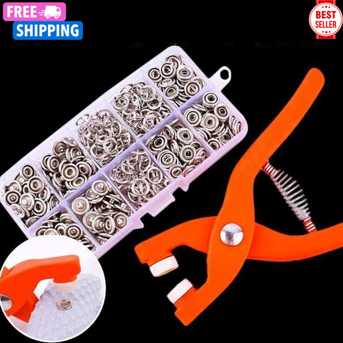 51pcs metal snap - metal,