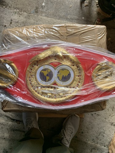 Ibf world title boxing belt - title,