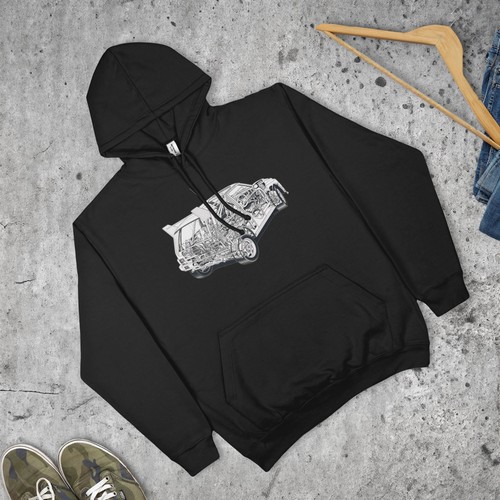 Metro 6r4 hoodie exploded - 6r4,