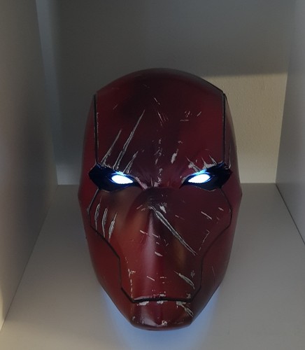 Redhood helmet printed - helmet, 3d