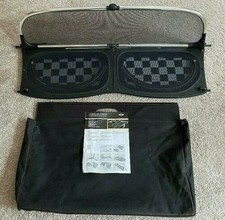 BMW Mini Wind Deflector & Bag R57 R52 (2002 - 2013) - CHROME EDITION -