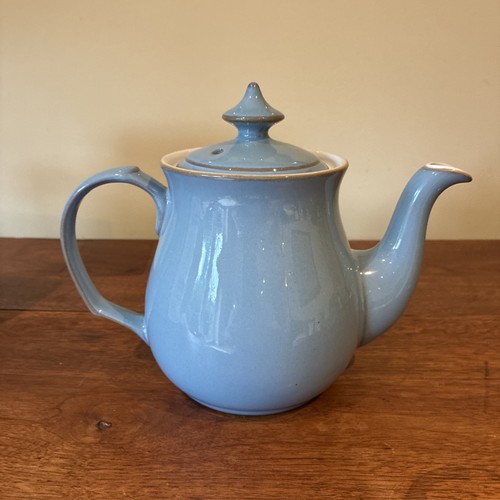 Denby colonial blue - colonial, teapot