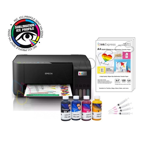 Sublimation printer bundle - a4,