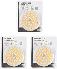 3  x  IKEA LEDARE LED Bulb GX53 1000lm Dimmable Warm Beam Angle 2700K LED1706X11