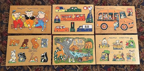 Lot vintage fisher price peg - vintage,