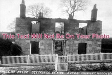 CO 889 - House Fire, Mylor, Cornwall 1914