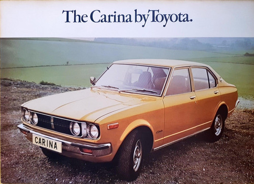 Toyota carina brochure 1975 - toyota,