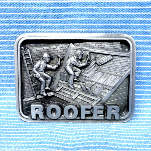 Roofer belt buckle hammer - belt,
