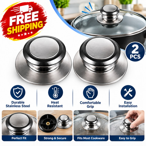 Pcs pan lid hand grip - 2,