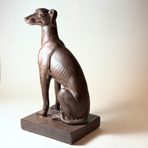 Dog art deco style greyhound - dog,