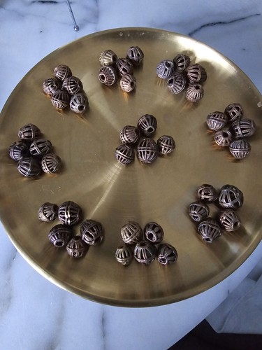 African brass copper beads - beads,