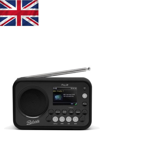 Roberts play20 portable dab - portable, dab/fm