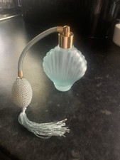 Vintage Blue Perfume Bottle