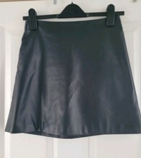 Ladies Size 36 black Faux