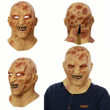 Adult Scary Freddy Krueger Halloween Cosplay Mask Costume Party Fancy Dress