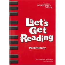 Piano book, RIAM Let's Get Reading Preliminary