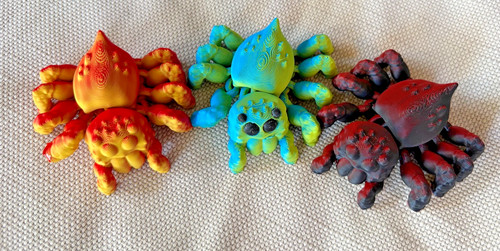 3d printed articulated - printed,