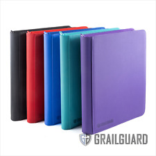 Grail Guard Premium Toploader ZIP Binder A4 Album Folder - 9 Pocket 252 Slot
