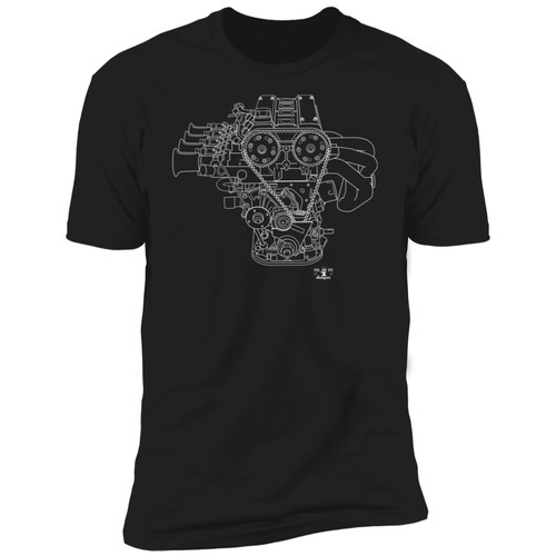 Engine blueprint series 4age - engine,