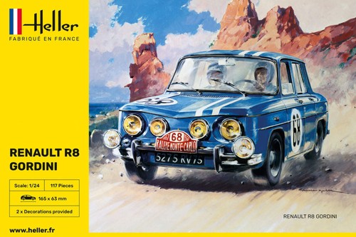 Heller 80700 renault r8 - heller, 1:24