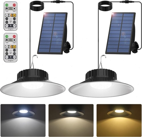 Led solar pendant light shed - led,