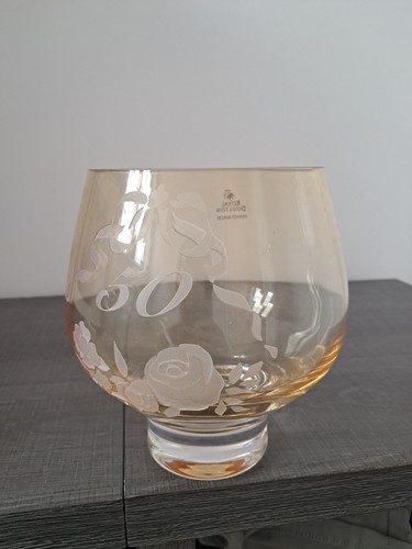 Royal doulton handmade amber - doulton,