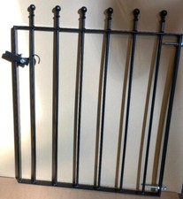 BALL TOP GATE METAL 900mm HIGH