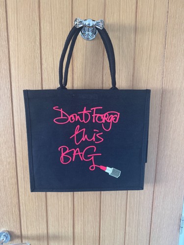 Bnwt black lulu - bnwt, jute