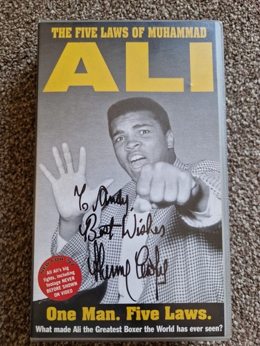 Henry cooper signed - henry,