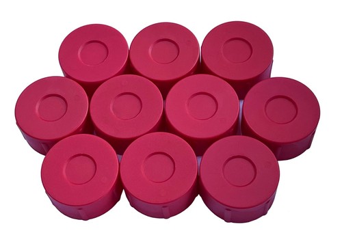 Pack red end caps - ,