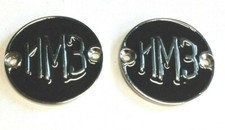 Pair M72 IMZ Tank Emblems