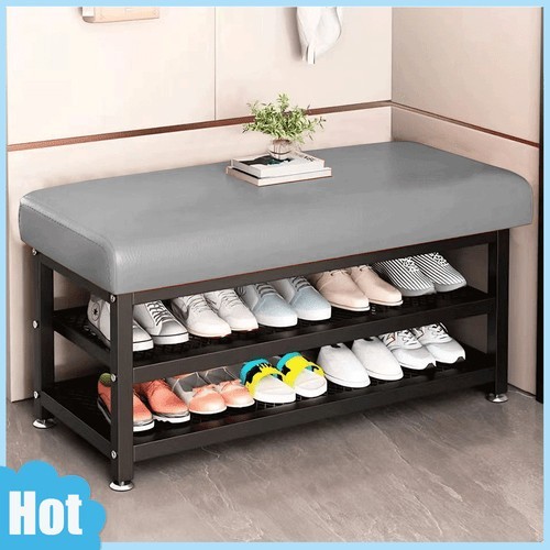 Shoe bench storage rack - bench,