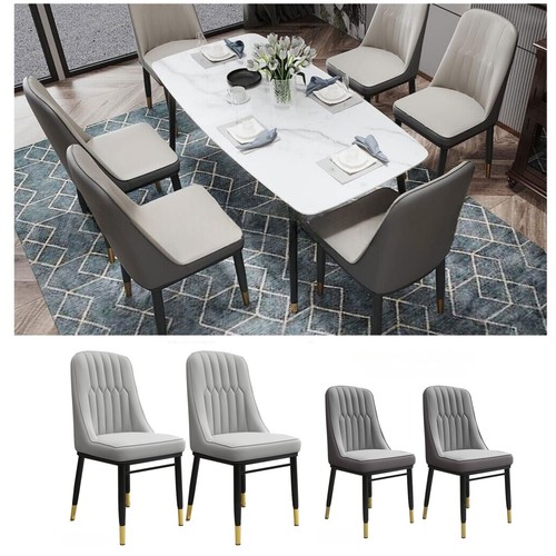 Dining chairs faux leather - 2/4,