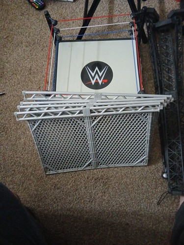 Wwe mattel playset fig - +,