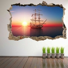 Pirate sailing ship - sailing,