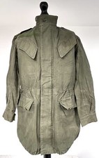 Belgian Army Issue ABL Seyntex Heavyweight Olive Green Field Jacket 