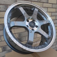 1X NEW 18" INCH Alloys Alloy Wheels FIT PEUGEOT  GREY DEEP DISH RETRO B1