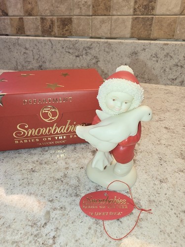 Snowbabies dept figurines - snowbabies,