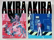 Akira Volume 1 + 2 Katsuhiro Otomo ENGLISH Manga Sci Fi Cyberpunk Action