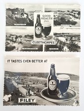 Two Guinness Seaside Postcards, Filey & Cleethorpes. #45