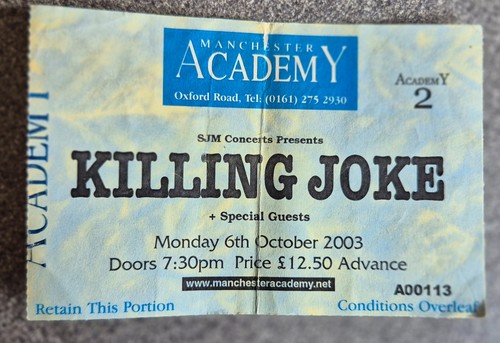 Used concert ticket killing - *,