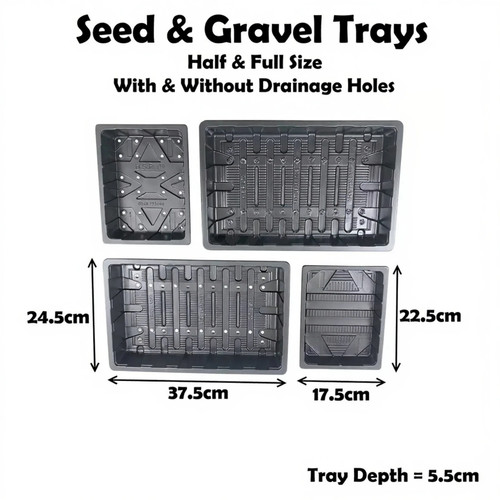 Seed tray gravel trays - tray,