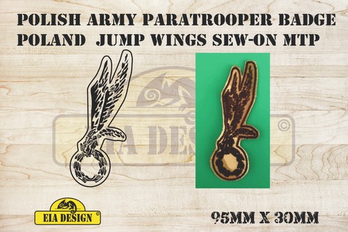Polish army paratrooper - polish, badge