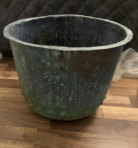 Large antique riveted copper - antique,