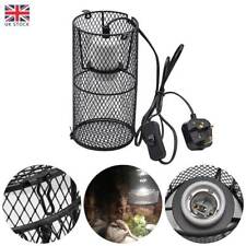 Hot Reptile Ceramic Heating Light Bulb Lamp Holder & Anti-hot Cage Switch