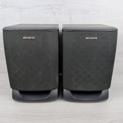 Aiwa stereo speakers pair - stereo,