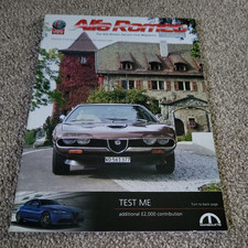 Alfa Romeo Owners Club Magazine  Vol 51/4  2017 Excellent Condition