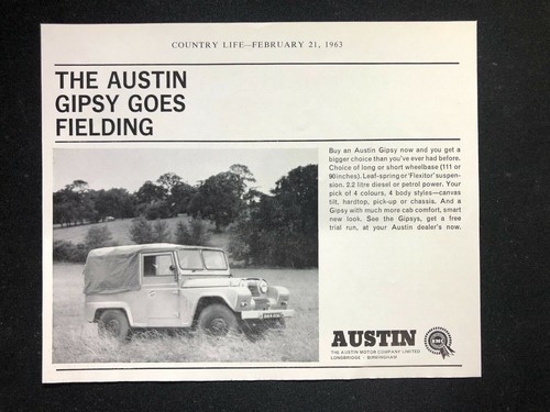 Bmc austin gypsy - gypsy,