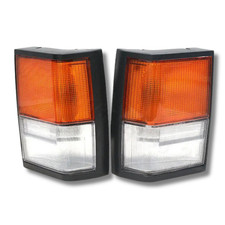 Range Rover Classic Front Indicator Set Orange 82-89 Repeater Pair Left Right