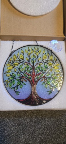 Stained glass tree - of, life
